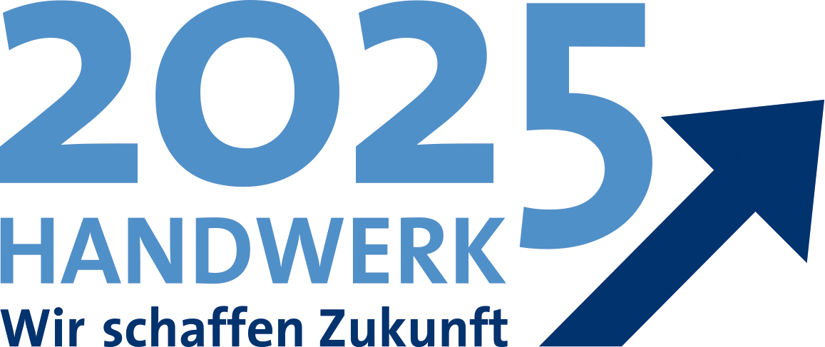 Logo Handwerk 2025 - Wir schaffen Zukunft
