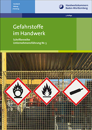 Broschüre "Gefahrstoffe im Handwerk" 2020 - Titel